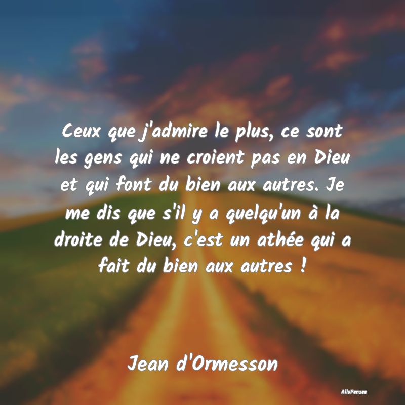 Ceux que j