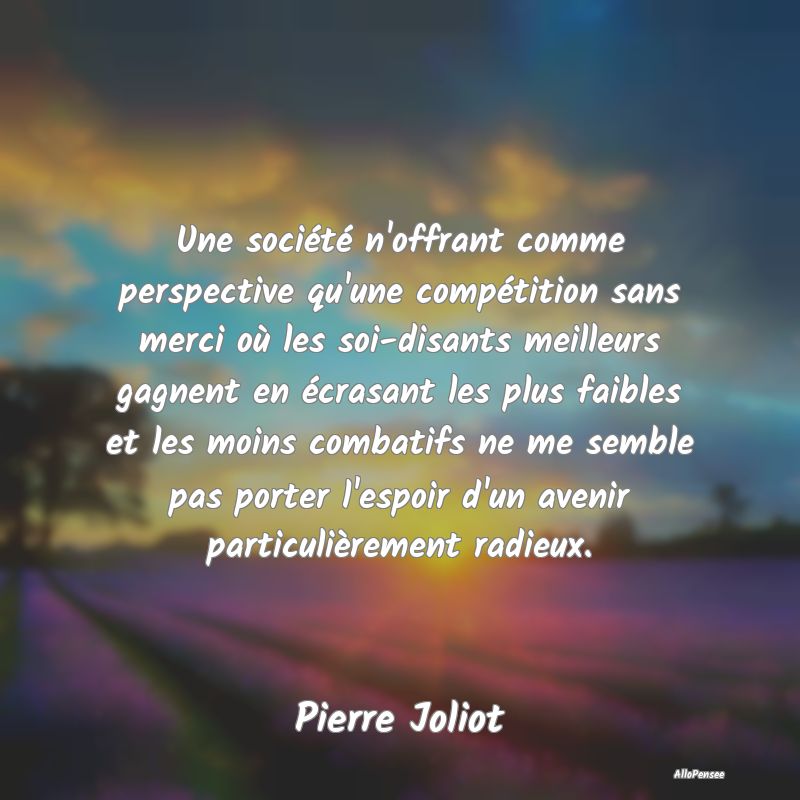 Une société n