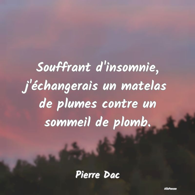 Souffrant d