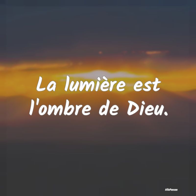 La lumière est l