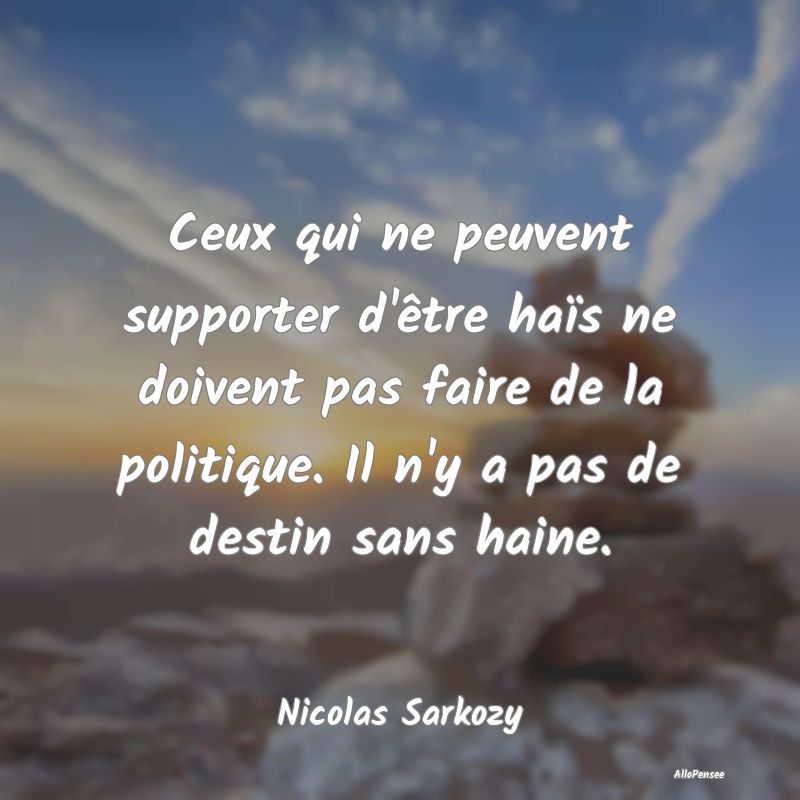 Ceux qui ne peuvent supporter d