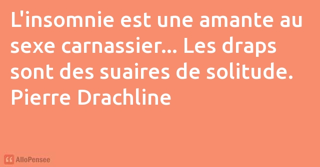 citation Pierre Drachline