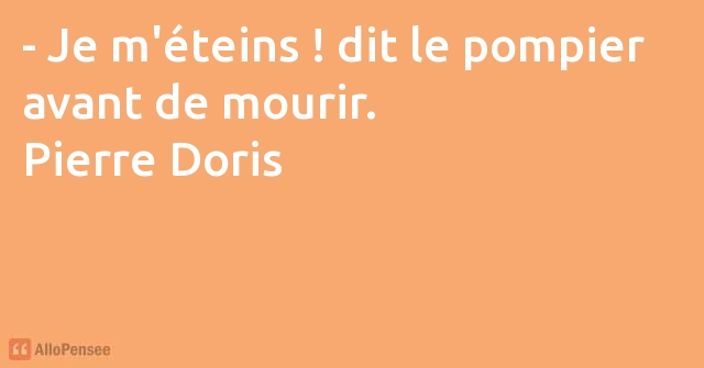 citation Pierre Doris