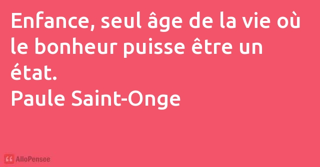 citation Paule Saint-Onge