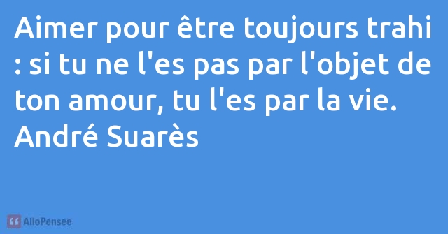 citation André Suarès