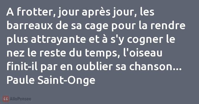 citation Paule Saint-Onge