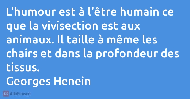 citation Georges Henein