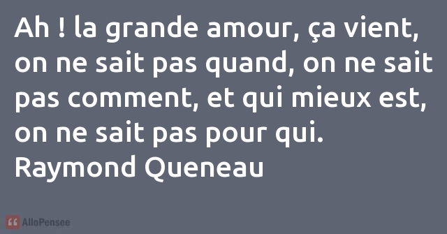 citation Raymond Queneau