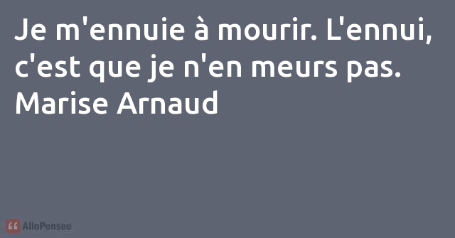 citation Marise Arnaud
