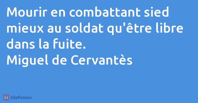 citation Miguel de Cervantès