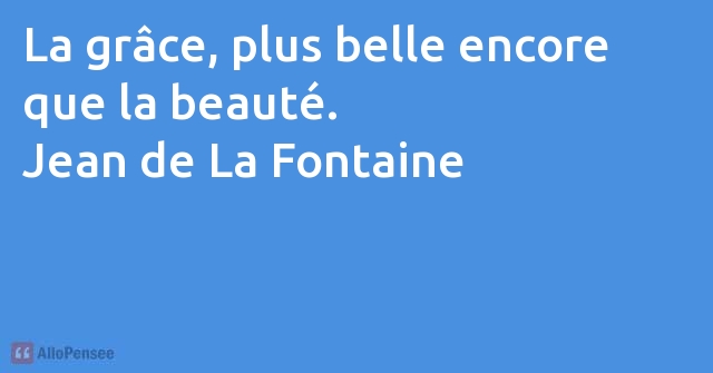 citation Jean de La Fontaine