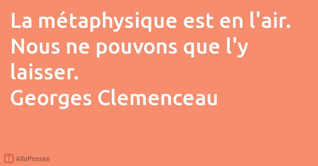 citation Georges Clemenceau