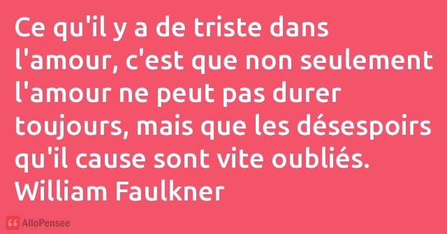 citation William Faulkner